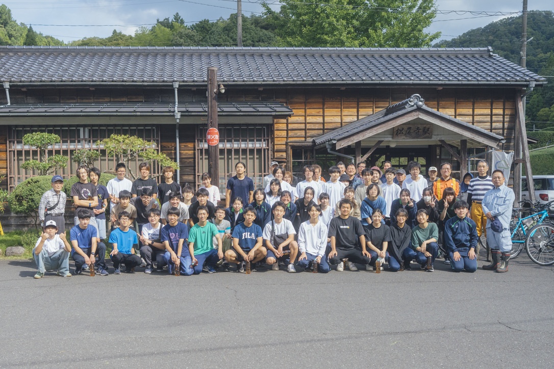 松尾寺駅清掃に参加しました。（2025.9）