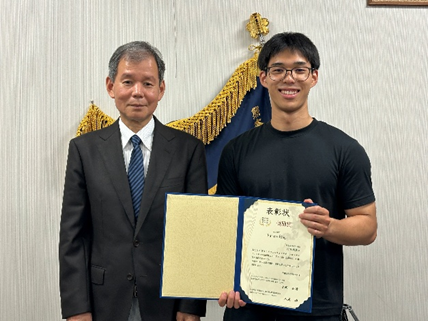 第13回ウェルフェアデザインコンテスト 専攻科 電子情報システム工学専攻1年 谷川 晴基