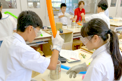 出前授業（八代市立東陽中学校）